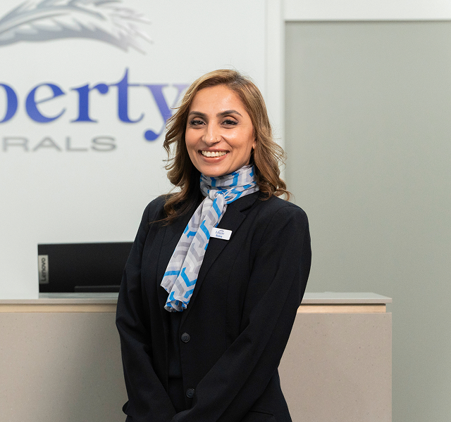 Liberty funeral director
